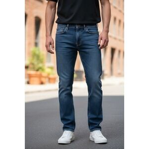 Old Navy Slim Fit Jeans Medium Wash Men Size 32x30 Blue Denim